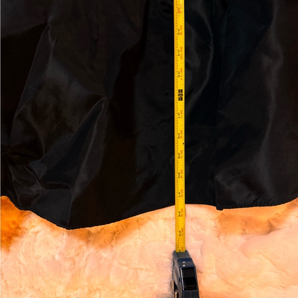 Vintage Zum Zum by Niki Livas Strapless Black Taffata with Crinoline Dress - Picture 7 of 7